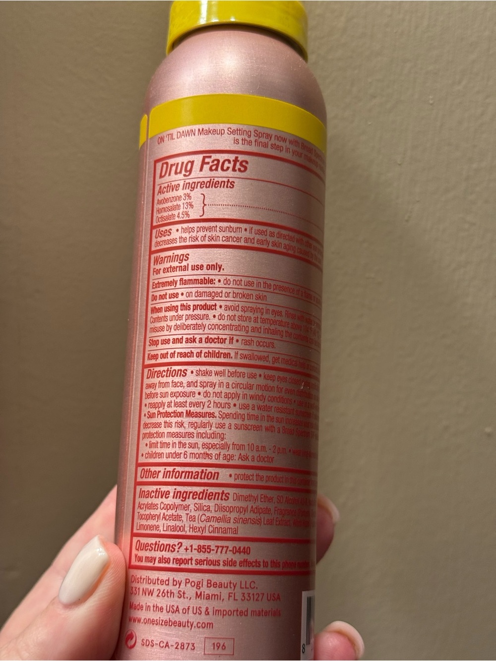 O/S Makeup setting Spray SPF 28 - NWT 😎 - Picture 9 of 11